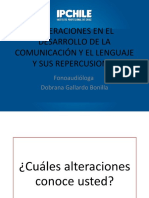 Clase Alteraciones Del Lenguaje y La Comunicación y Sus Repercusiones