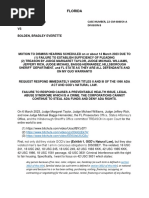 Update Motion 7 March 2023 Due To TREASON by Judge Hernandez Prosecutors and States Attorney Over BID BONDS