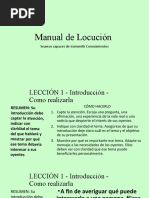 Manual de Locucion