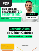 Aula 03 - Jornada Além Do Déficit Calórico PDF