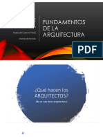 Tema 01 - Fundamentos de La Arquitectura