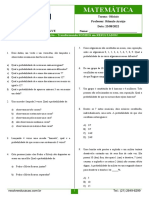 Lista 20 - Probabilidade PDF