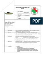 Sop Dekontaminasi Meja Kerja Dan Periksa