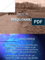 Tipos de Maquinaria Pesada