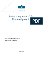 Laboratory Manual For Thermodynamics PDF