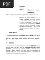 Hermelinda Demanda de Aumento de Almentos