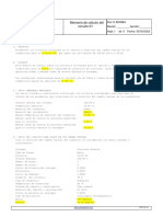 Reporte de Memoria de Calculo Realizada Con Sizer Electric