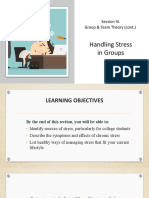 Session 3 - Lesson 15 - Handling Stress in Groups