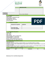 Formato Fichas de Seguridad Polvo de Hornear