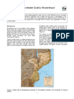 Groundwater Quality Information Mozambique