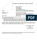 Surat Pernyataan Usaha Mikro Atau Usaha Kecil Terkait Tata Ruang