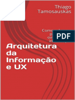 Arquitetura Da Informacao e UX - Thiago Tamosauskas