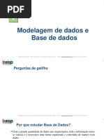 Aula 01 - Modelagem de Dados e Base de Dados