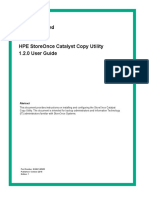 HPE StoreOnce CATTOOLS User Guide EH991-90932 CATTOOLS UserGuide