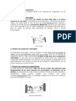 Sistemas de Suspesion de Un Automovil Delantera y Trasera