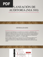 PLANEACIÓN DE AUDITORÍA (Nia 300)