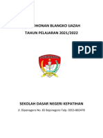 Permohonan Blangko Ijazah SDN Kepatihan 2022