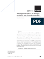 Texto 6 - Pedagogia Como Ciência Da Educação