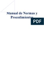 Manual de Normas y Procedimientos TRIBUTOS