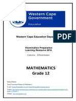 Grade 12 Calculus Question Papers PDF