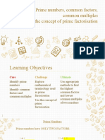 GCSE 1-3 Prime Factors and Trees Week 23