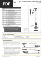 MKA-55 Stabilizer Kit Instruction Sheet 2374952rc