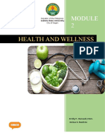 Module 2 Health and Wellness