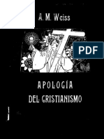 Alberto Marìa Weiss - Apologìa Del Cristianismo - Tomo 5 PDF