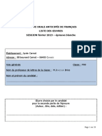 Descriptif Oral Du Bac P08 Oraux Blancs PDF