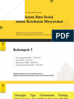 Tugas 8 - Kelompok 5 - Pendekatan Ilmu Sosial Dalam Kesmas