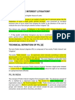 What Is Public Interest Litigation?: Pil in India