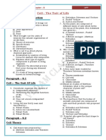 DPP XI Chapter - 8 Cell The Unit of Life 17