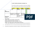 Carta Gantt Planificación