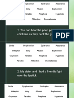 FIGURES OF SPEECH Grade 11