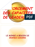 Renforcement Des Capacites de Leadership: Université Nomade Internationale