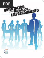 Manual de Orientación para La Formación Del Emprendimiento PDF