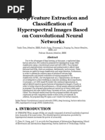 Deep Feature Extraction and Classification of Hyperspectral Images Based On Convolutional Neural Networks