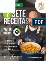 Ebook 7 Receditas em 15 Minutos