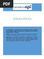 11º JEROGLÍFICOS Juego Imprimible