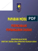 PAPARAN - PERENCANAAN PEMB DAERAH - o