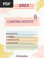 Cuaderno Docente PRIMARIA 2023. Lucy