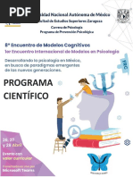 Programa Científico Congreso Fes Zaragoza