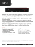 Biamp Data Sheet Tesiraforte x400 Feb22 PDF