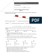 Ficha de Trabalho Física em Ação