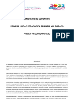 I Unidad Pedagógica I Semestre Multigrado 221222.docxSETVF PDF