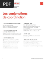 Seance Conjonction de Coordination Bis