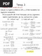 Termodinámica II. Tarea 3. DMRP