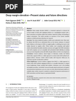 J Esthet Restor Dent - 2023 - Eggmann - Deep Margin Elevation Present Status and Future Directions