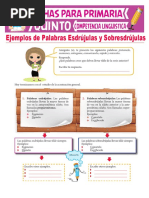 Ejemplos de Palabras Esdrújulas y Sobresdrújulas