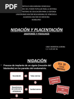 Nidación y Placentación Lorena